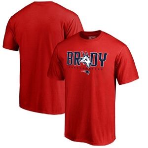 NWT Tom Brady Patriots Graphic GOAT T-Shirt